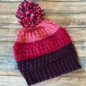Crochet Harvest Braid Beanie